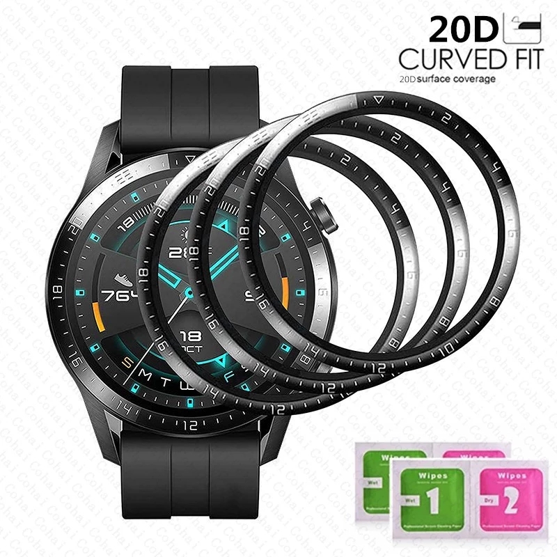 Titan Smartwatch Accessories - กระจกนิรภัยสำหรับ Huawei นาฬิกา GT3 GT2 Pro