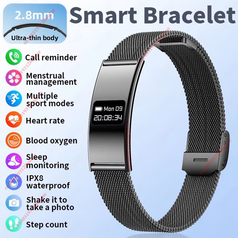 Smartwatch X12 - สมาร์ทวอทช์รุ่นใหม่ปี 2026 สายรัดข้อมืออัจฉริยะบางเฉียบ วัดอัตราการเต้นของหัวใจ วัดออกซิเจนในเลือด ตรวจจับการนอนหลับ