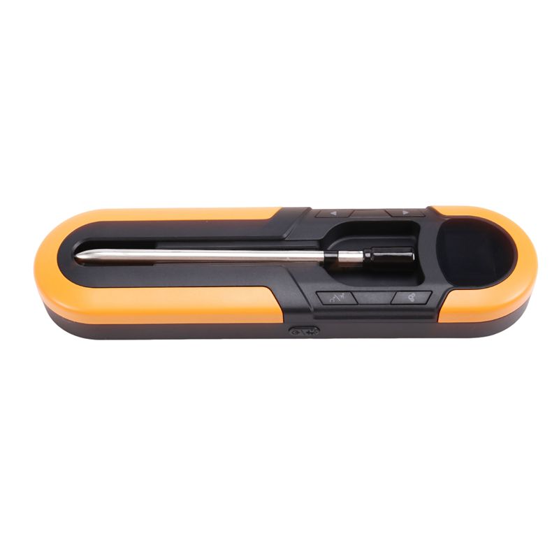 Smart Accessories - ABFU-เทอร์โมมิเตอร์ไร้สายสำหรับวัดอุณหภูมิอาหาร เนื้อสัตว์ สเต็ก ดิจิตอล บลูทูธ อุปกรณ์เสริมสำหรับบาร์บีคิว