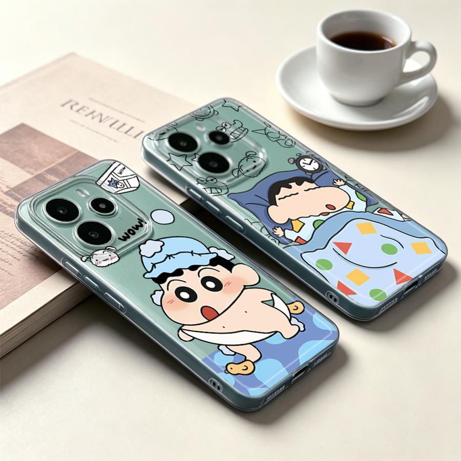 Xiaomi Redmi Note 13 - เคสน่ารัก Shin-ChanS สำหรับ Xiaomi Redmi Note