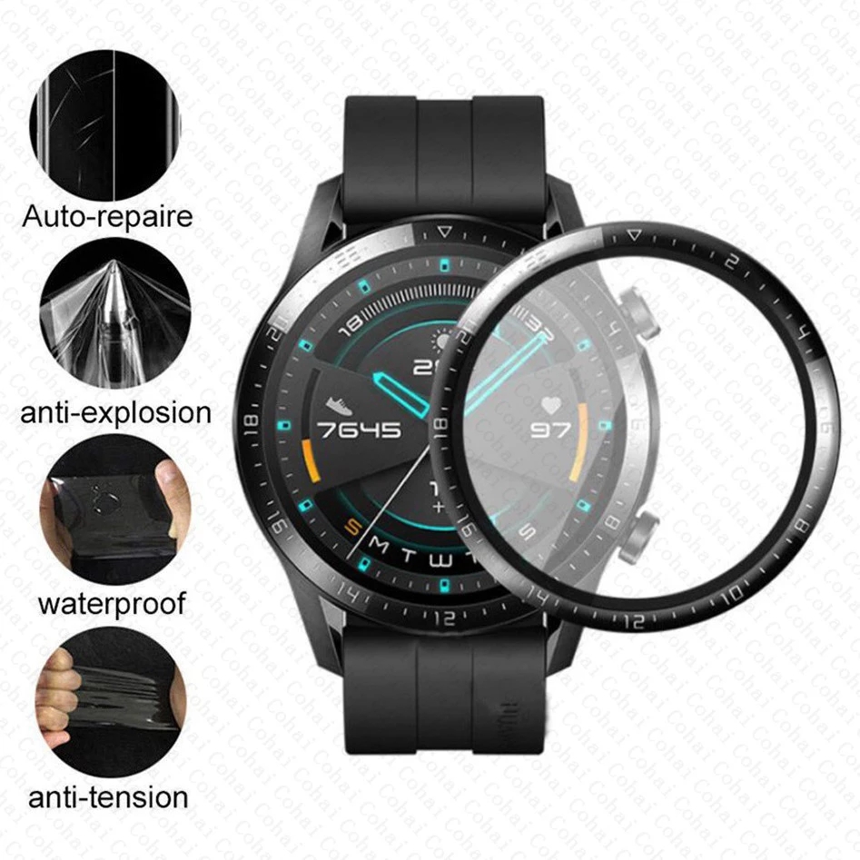 กระจกนิรภัยสำหรับ Huawei นาฬิก - Titan Smartwatch Accessories บทวิจารณ์และราคา