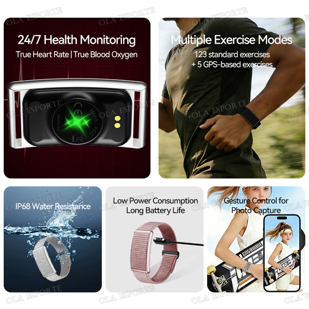 ใหม่ไม่มีหน้าจอสมาร์ทวอทช์ผู้ช - Smartwatch X12 บทวิจารณ์และราคา