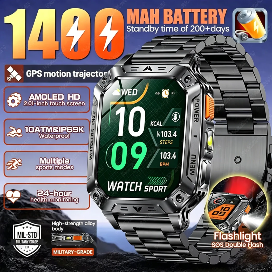 สมาร์ทวอทช์ผู้ชายรุ่นใหม่ปี 20 - Smartwatch Custom บทวิจารณ์และราคา
