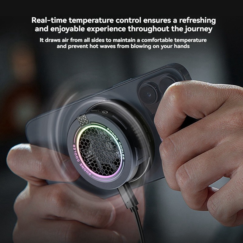 พัดลมระบายความร้อนโทรศัพท์แบบแ - Smart Accessories บทวิจารณ์และราคา