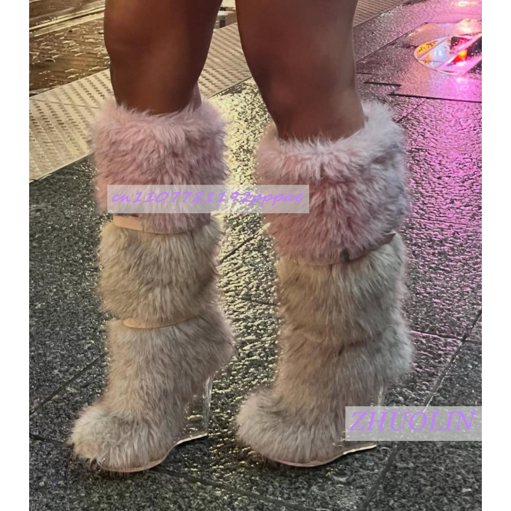รองเท้าบูทส้นเตารีดแบบโปร่งใสแ - Leather Classic Strap บทวิจารณ์และราคา