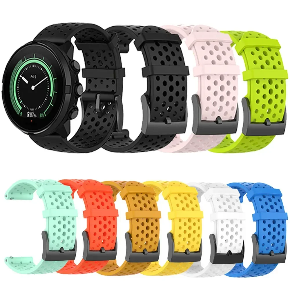 สายซิลิโคนขนาด 24 มม. สำหรับนา - Fossil Smartwatch Accessories บทวิจารณ์และราคา