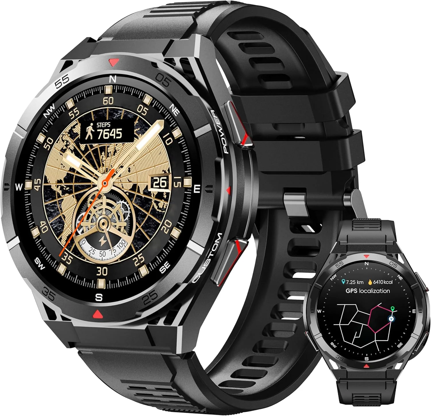 YTOM Premium GPS สมาร์ทนาฬิกา  - Smartwatch X2 บทวิจารณ์และราคา