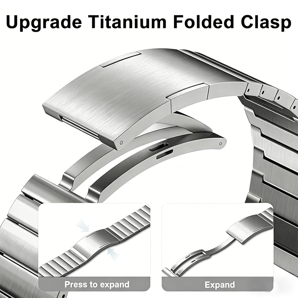 สายไทเทเนียมแท้สำหรับ HUAWEI W - Titan Smartwatch Accessories บทวิจารณ์และราคา