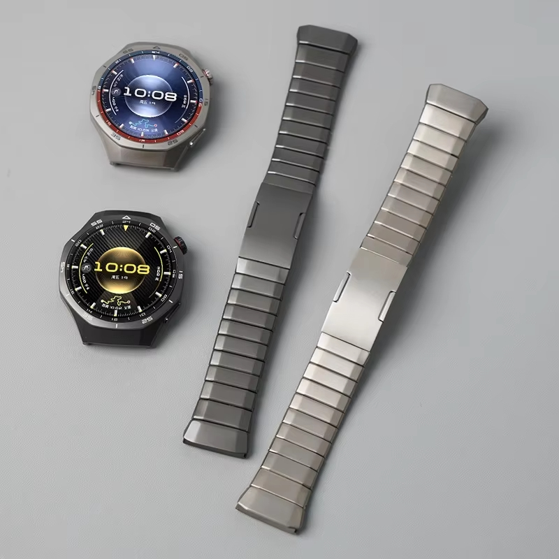สายโลหะหรูหราสำหรับ Huawei Wat - Titan Smartwatch Accessories บทวิจารณ์และราคา