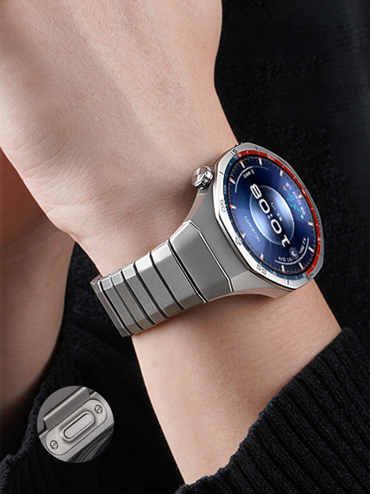 สายโลหะหรูหราสำหรับ Huawei Wat - Titan Smartwatch Accessories บทวิจารณ์และราคา