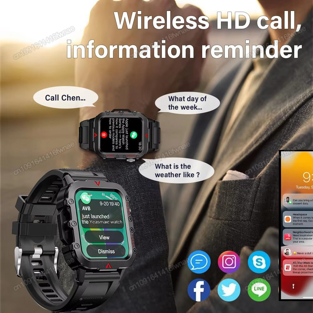 นาฬิกาสมาร์ทวอทช์ผู้ชายรุ่นใหม - Smartwatch X12 บทวิจารณ์และราคา
