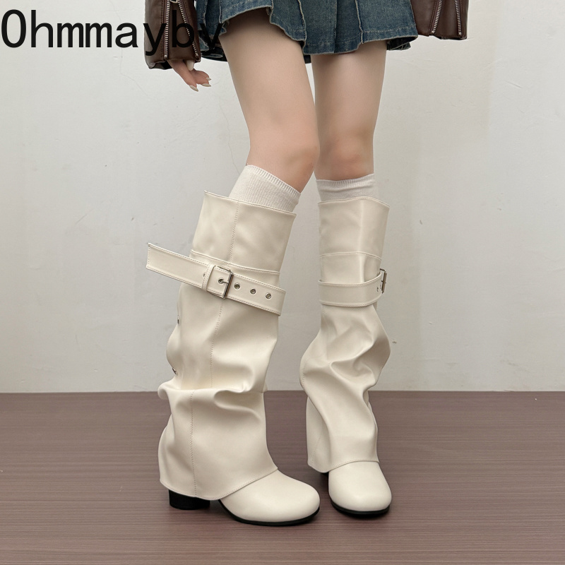 รองเท้าบูทผู้หญิงดีไซน์เนอร์ ค - Leather Classic Strap บทวิจารณ์และราคา