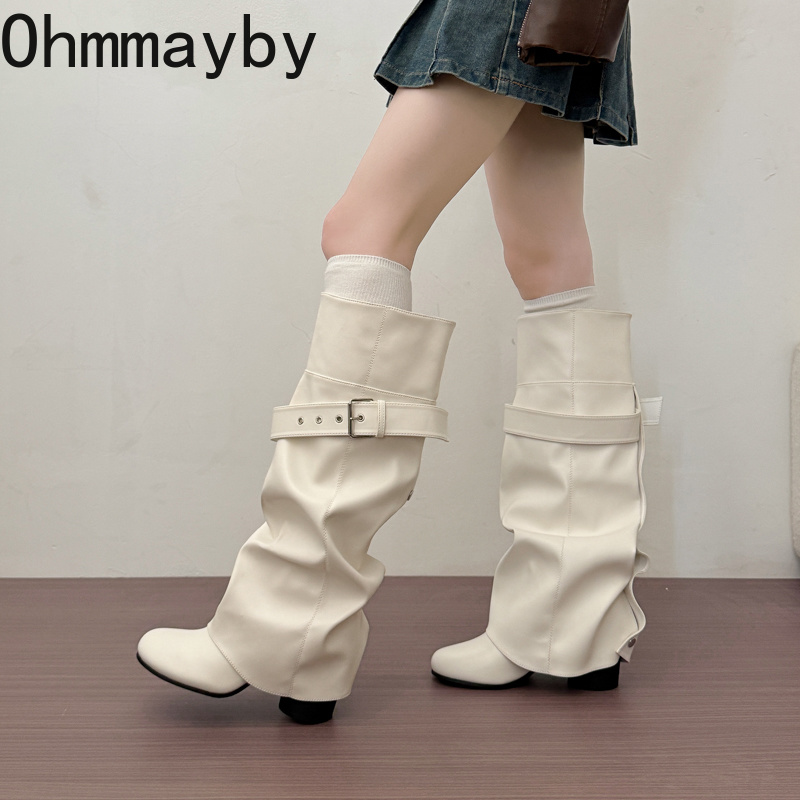 รองเท้าบูทผู้หญิงดีไซน์เนอร์ ค - Leather Classic Strap บทวิจารณ์และราคา