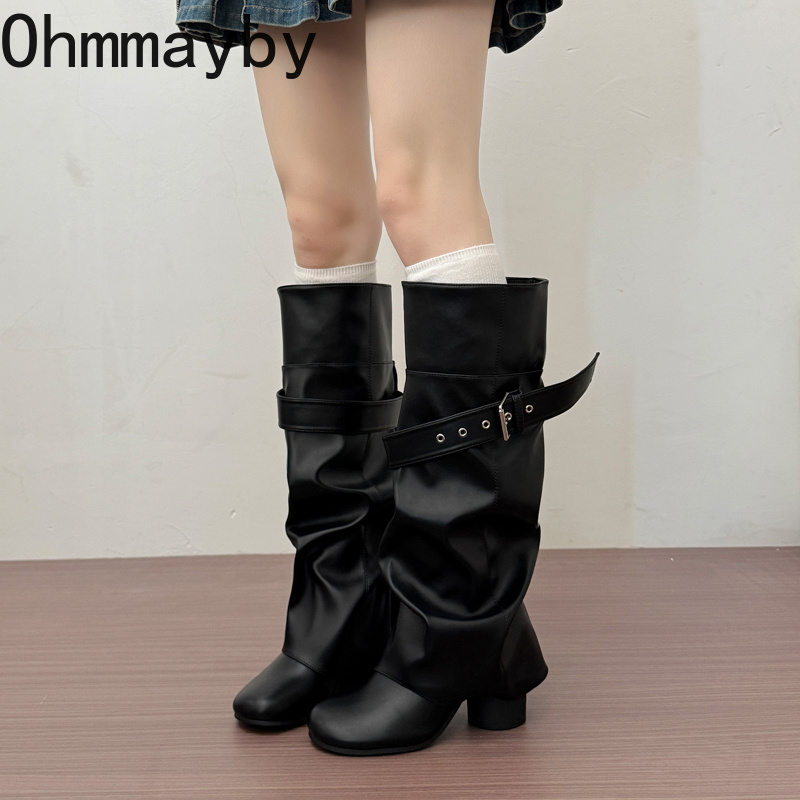 รองเท้าบูทผู้หญิงดีไซน์เนอร์ ค - Leather Classic Strap บทวิจารณ์และราคา