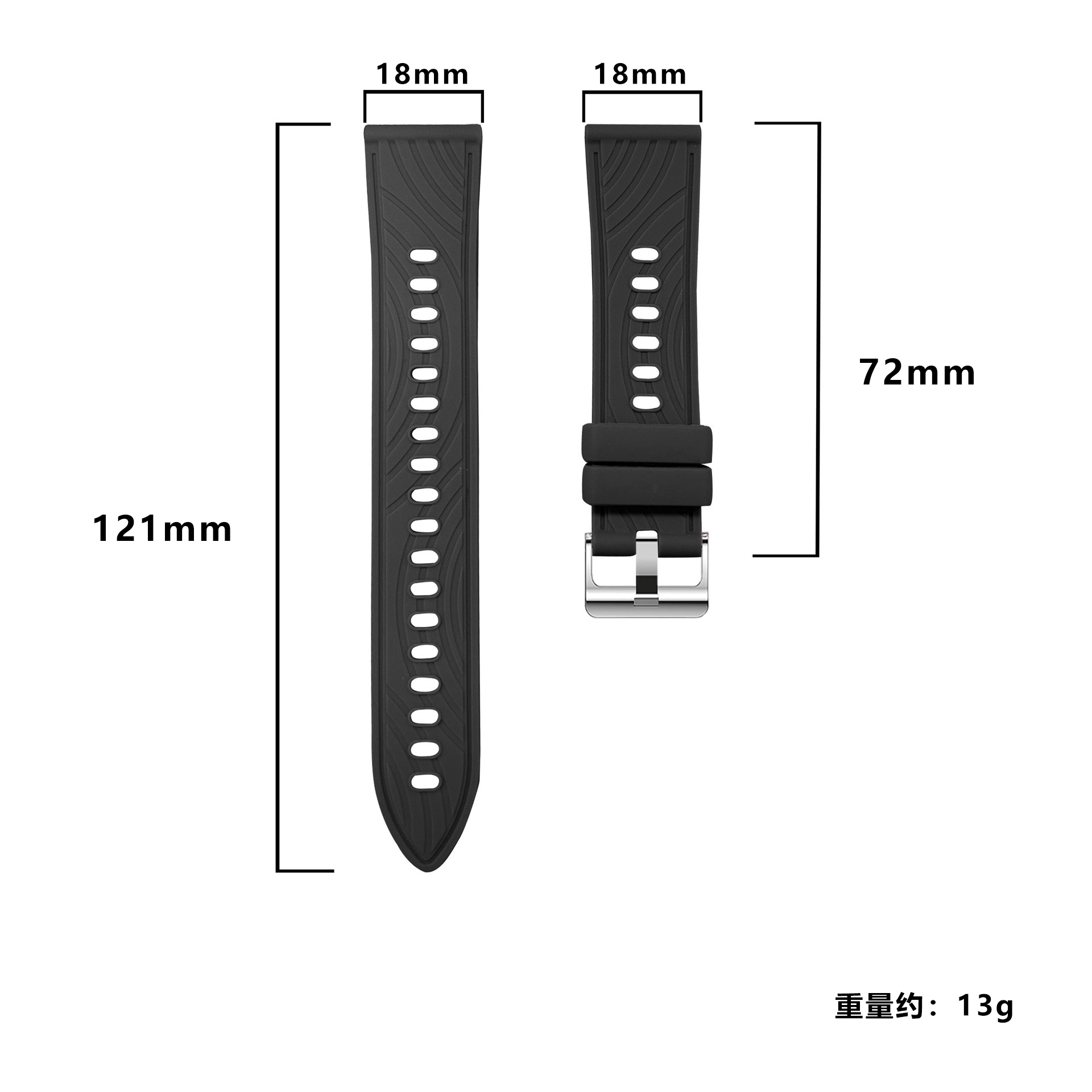 สายซิลิโคนสำหรับกีฬา ขนาด 18 ม - Titan Smartwatch Accessories บทวิจารณ์และราคา