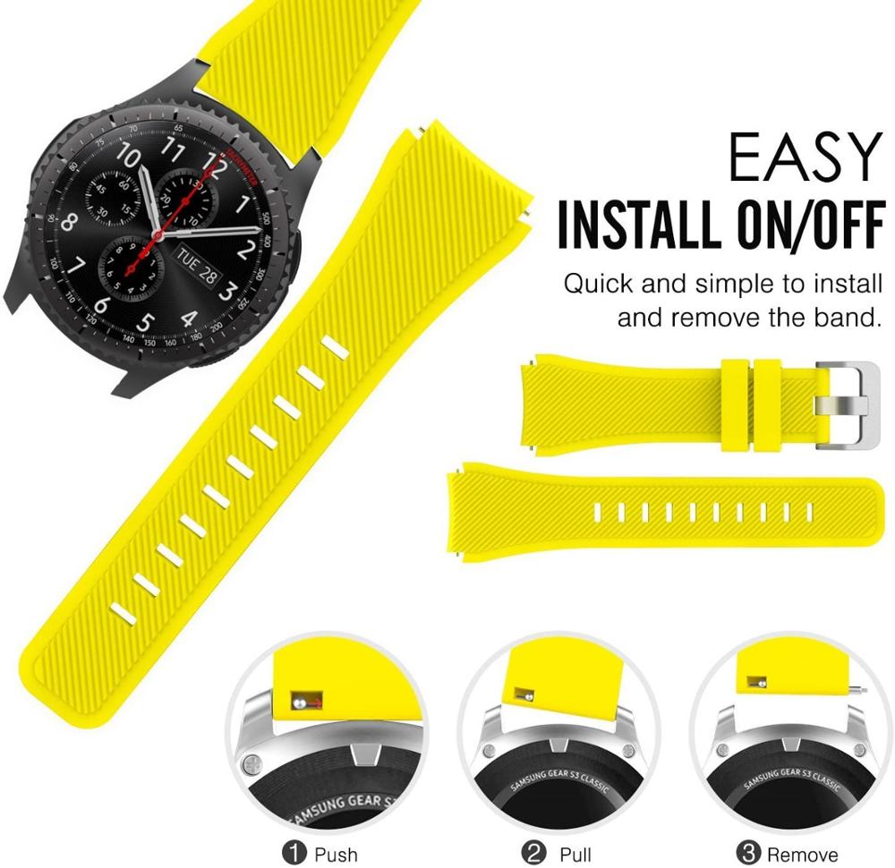 20/22มม. สายนาฬิกาสำหรับ Samsu - Titan Smartwatch Accessories บทวิจารณ์และราคา