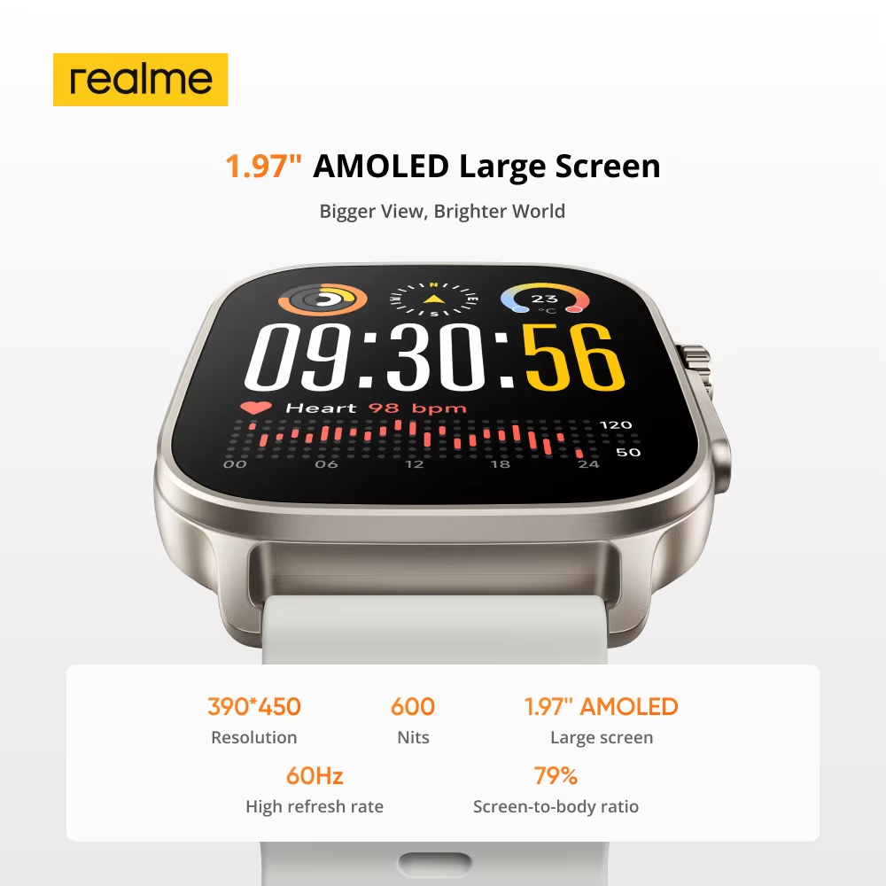 realme watch 5 รุ่น Global หน้ - Smartwatch X2 บทวิจารณ์และราคา