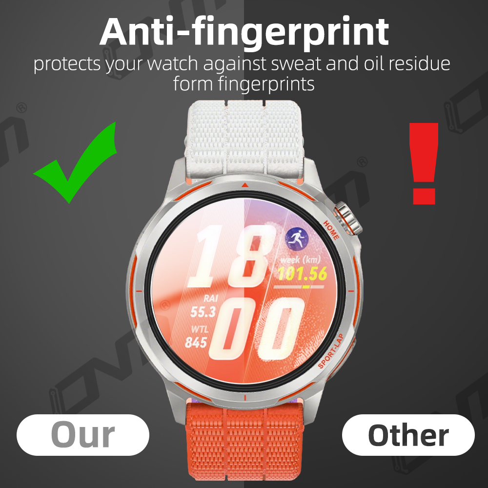 กระจกนิรภัย 9H สำหรับนาฬิกาหัว - Titan Smartwatch Accessories บทวิจารณ์และราคา