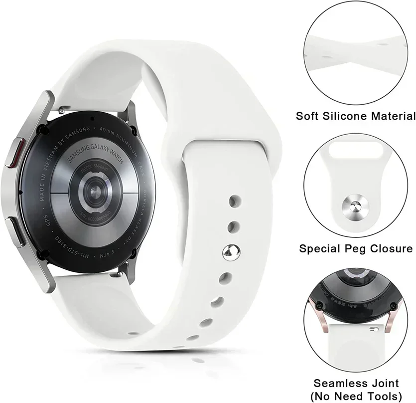 สายนาฬิกาข้อมือซิลิโคนสำหรับนา - Motorola Smartwatch Accessories บทวิจารณ์และราคา